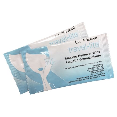 La Fresh® Make-Up Remover Wipes, Individually Wrapped